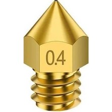 Sanec 3D Yazıcı Mk8 Extruder Nozzle 0.4mm 1.75MM