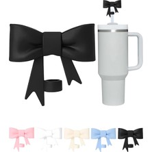 Frefly Store Yenigeldi 1 Adet Siyah Fiyonklu 10MM Stnly Quencher Uyumlu Silikon Pipet Toz Koruyucu Kapak