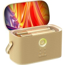 Frefly Store Ikarao Yetişkinler Için Karaoke Makinesi, Şarkı Sözleri Ekranlı, 2 Kendinden Şarjlı Kablosuz Mikrofon, Autotune ve Eq, 140W Hoparlör, Connect Tv, Ev, Aile, Parti, Seyahat Için Taşınabilir Karaoke