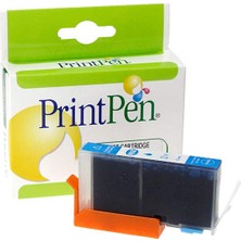 Frefly Store Prıntpen 903XL (T6M03AE) Cyan Yeni Versiyon Çipli Yüksek Kapasite Muadil Mürekkep Kartuşu