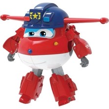 Frefly Store Super Wings Harika Kanatlar Dönüşen Tekli Figür Polis Jett