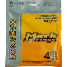 Frefly Store Mark Bass Longevo Nickel Plated Steel Nano-Film Shielded 45-105 Bas Teli