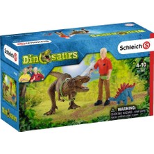 Frefly Store Schleich Tyrannosaurus Saldırısı Oyuncak Figürü