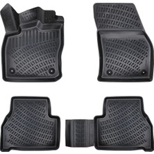Frefly Store Rizline Volkswagen Caddy 2020 Sonrası 3D Havuzlu Paspas