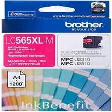 Frefly Store Brother LC565XLM Kartuş, Macenta