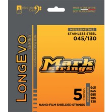 Frefly Store Mark Bass Longevo Stainless Steel Nano-Film Shielded 45-130 6 Bas Teli