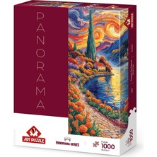 Frefly Store Art Puzzle Selviye Doğru 1000 Parça Panorama Puzzle