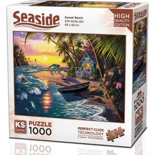 Frefly Store Ks Games 1000 Parça Gün Batımı Plajı Puzzle - Kim Norlien
