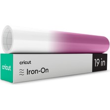 Frefly Store Cricut Iron-On Uv Aktif Renk Değişimli | Beyaz <-> Kırmızı | 30,5 cm x 48 cm (12 Inç x 19 Inç) | Isı Transfer Vinil Rulo (Htv) | Tüm Cricut Kesme Makineleri Için