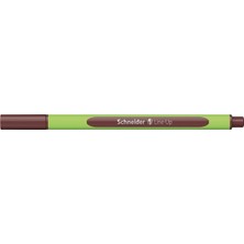 Frefly Store Schneıder Lıne-Up Fiber Uçlu Kalem 0,4 mm Koyu Kahverengi