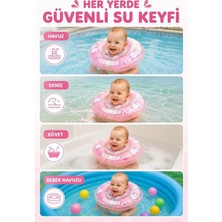 Frefly Store Maytoys Bebek Simidi Güvenli Yüzme Yardımcısı, Emniyet Kilitli Bebek Deniz & Havuz Simidi