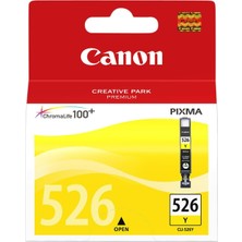 Frefly Store Canon CLI-526 Y Orijinal Sarı Mürekkep Kartuşu 4543B001