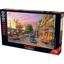 Frefly Store Anatolian Puzzle - Paris'te Akşamüstü / 1000 Parça, #1004