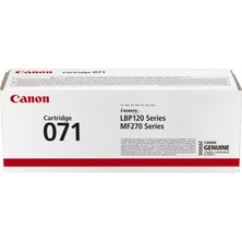 Frefly Store Canon Cartrıdge 71 Bk Toner Siyah Verim 1200 Sayfa (Karton Ambalaj)