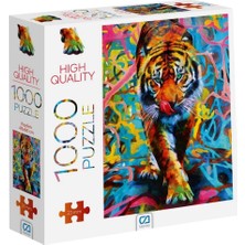 Frefly Store Ca Games Kaplan 1000 Parça 2,2mm Kalınlık 48X68CM Profesyonel Hobi Puzzle Yapboz Serisi