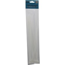 Frefly Store 25PCS Beyaz 3.6X300MM Plastik Cırt Kelepçe (5264)