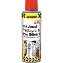 Frefly Store Automix Çok Amaçlı Yağlayıcı & Pas Sökücü 200 ML | Araç & Mekan Bakım Ürünü | Pas, Kir ve Sıkışmış Parçaları Çözer