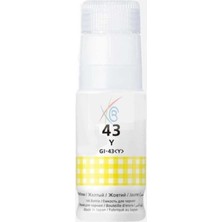 Frefly Store Canon Uyumlu Gı-43 Sarı Mürekkep (70ML./SISE)
