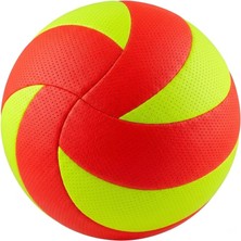 Frefly Store Hsport Voleybol Topu Yarı Profesyonel Orta Sert (Pompa Hediyeli) (Turuncu)