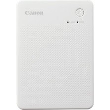 Frefly Store Canon Selphy QX20, Akıllı Telefonunuzdan/tabletinizden Yazdırmak Için Wi-Fi'li Taşınabilir Bir Fotoğraf Yazıcısı. Boya Süblimasyonu, 2 Format Kendinden Yapışkanlı Baskı ve Usb-C Şarjı, Beyaz (Mürekkep