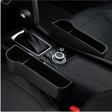 Frefly Store Araç Içi Koltuk Arası Bardak Telefon Tutucu Organizer Siyah Set Oto Bardaklık 1 Adet
