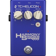 Frefly Store Tc Helicon Harmony Singer 2 Gitar Kontrollü Vokal Harmony, Reverb ve Ton Pedalı
