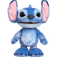 Frefly Store Just Play Disney Ultimate Stitch – Fonksiyonel Pelüş Hayvan, 100+ Gürültü ve Tepki, 3 Yaşından Itibaren, 43 Cm, Etkileşimli, Pelüş Hayvan