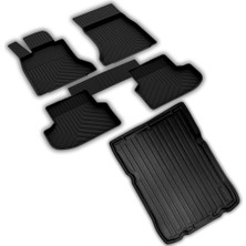 Frefly Store Ferrous Autoaccessories Bmw 5 Serisi G30 ile Uyumlu 4d Paspas ve 3D Bagaj Havuzu 2017 2023