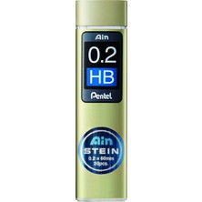 Frefly Store Pentel C272W-HB (0.2 Mm) Hi-Polymer Aın Steın Min 20 Adetlik Tüp