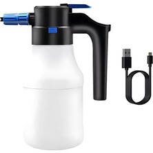 Frefly Store Polham Şarjlı Otomatik 1.5 Litre Yüksek Basınçlı Araç Yıkama Köpük Püskürtücü El Pompası Otomobil Temizleme Pompası
