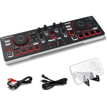 Frefly Store Numark Mixtrack Go Kompakt Bluetooth Dj Controller – 2 Deck, Stems Kontrolü, Smart Fader, Kapasitif Dokunmatik Jog Wheel, Usb-C, Serato Dj Lite & Algoriddim Djay Dahil, Taşınabilir Dj Mikseri