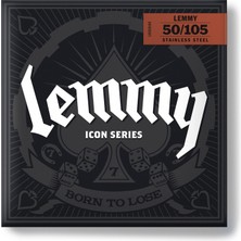 Frefly Store Dunlop Jim LKS50105 Lemmy Signature Bass Gitar Teli (50-105)