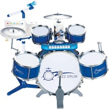 Frefly Store Welcomein Mikrofonlu Mp3 Çalar Bateri Set Oyuncak