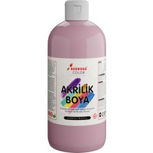 Frefly Store Red Rose Açık Pembe Akrilik Boya 500 gr