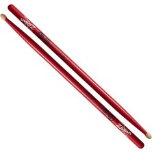 Frefly Store Zildjian Artist Serisi Hickory Drumsticks - Josh Dun - Wood Tip - Kırmızı