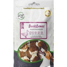 ‎Eco Natura Pet Eco Natura Pet Duck Bones Ördek Eti Kaplı Pres Kemik Köpek Ödülü 105GR