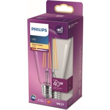 Philips Hue Philips LED Classic 40W ST64 E27 Sıcak Beyaz Dim Edilmez LED Ampul