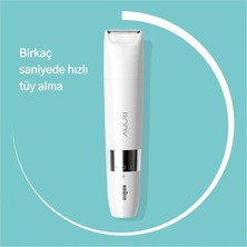 Vintessy Vücut Tüy Kesme Makinesi - Pil ve Temizleme Aksesuarı ile