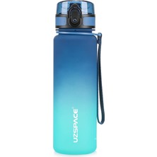 Uzspace Spor Içecek Şişesi 500 ML/800 Ml/1 L, Sızdırmaz, ve Bisfenol A Içermez, Bisiklet, Fitness, D