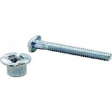 Frefly Store Katar Metal Montebent Vidası M6X60MM 10 Lu Paket