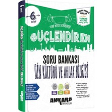 Ankara Yayıncılık 6. Sınıf Din Kültürü ve Ahlak Bilgisi Güçlendiren Soru Bankası