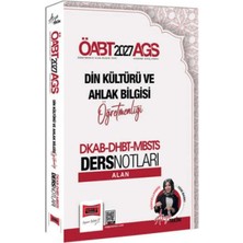 Yargı Yayınevi 2027 Öabt Ags Din Kültürü ve Ahlak Bilgisi Öğretmenliği Dkab-Dhbt-Mbsts Ders Notları