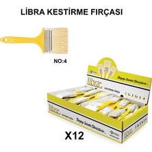 Vintessy Kestirme Fırçası No 4, 12 Adet, Yüksek Kalite
