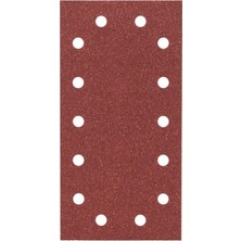 Frefly Store Bosch Professional Accessories Zımpara, Kırmızı, 10 Adet