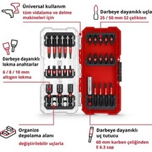 Vintessy 28 Parça Darbeye Dayanıklı Bits Uç Seti, Farklı Uzunluklar