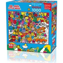 Vintessy 1000 Parça Lisanslı Yapboz, Mr Men Temalı Eğlenceli Oyun