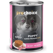 Prochoice Yavru Köpekler Için, Kuzu Etli ve Pirinçli Ezme, 400 G x 12 Adet