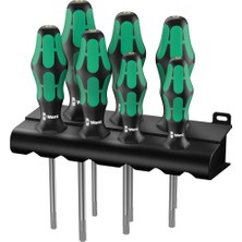 Frefly Store Wera Torx Hf Tornavida Seti Kraftform Plus 367/7 Tutma Fonksiyonlu + Raf, 7 Parça, 05223161001