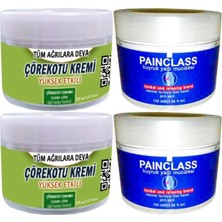 Vintessy Çörek Otu Rahatlatıcı Krem 2X150 Ml+Painclass 2X100 ml Kuyruk Yağı Kremi