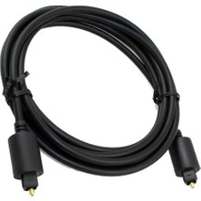 Fiber Optik Ses Kablosu Siyah, Ses Çubuğu, Stereo Sistem, Ev Sineması, Konsol Bağlamak Için Ses